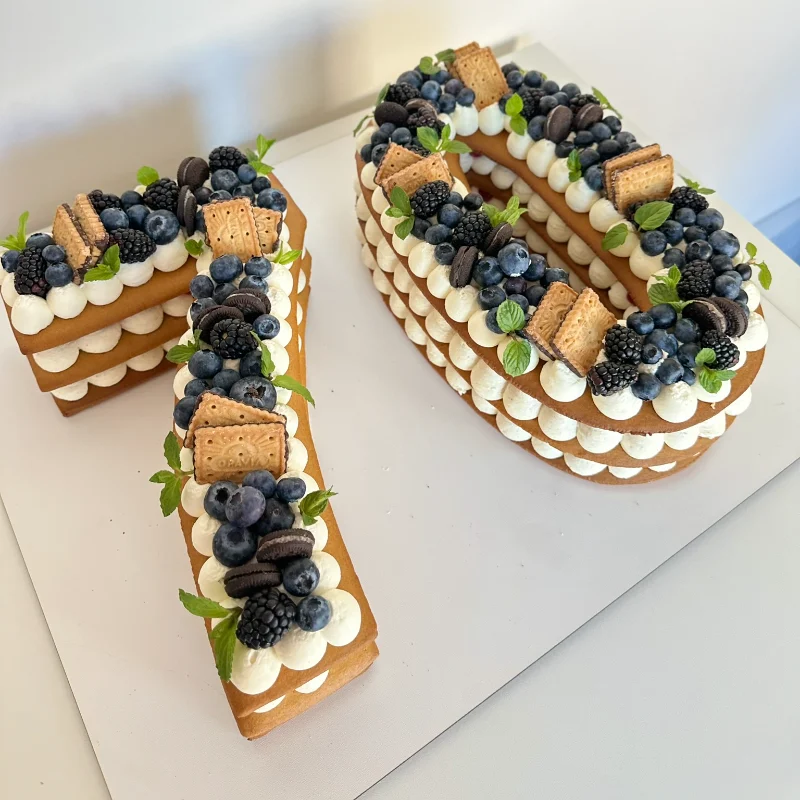 Number cake